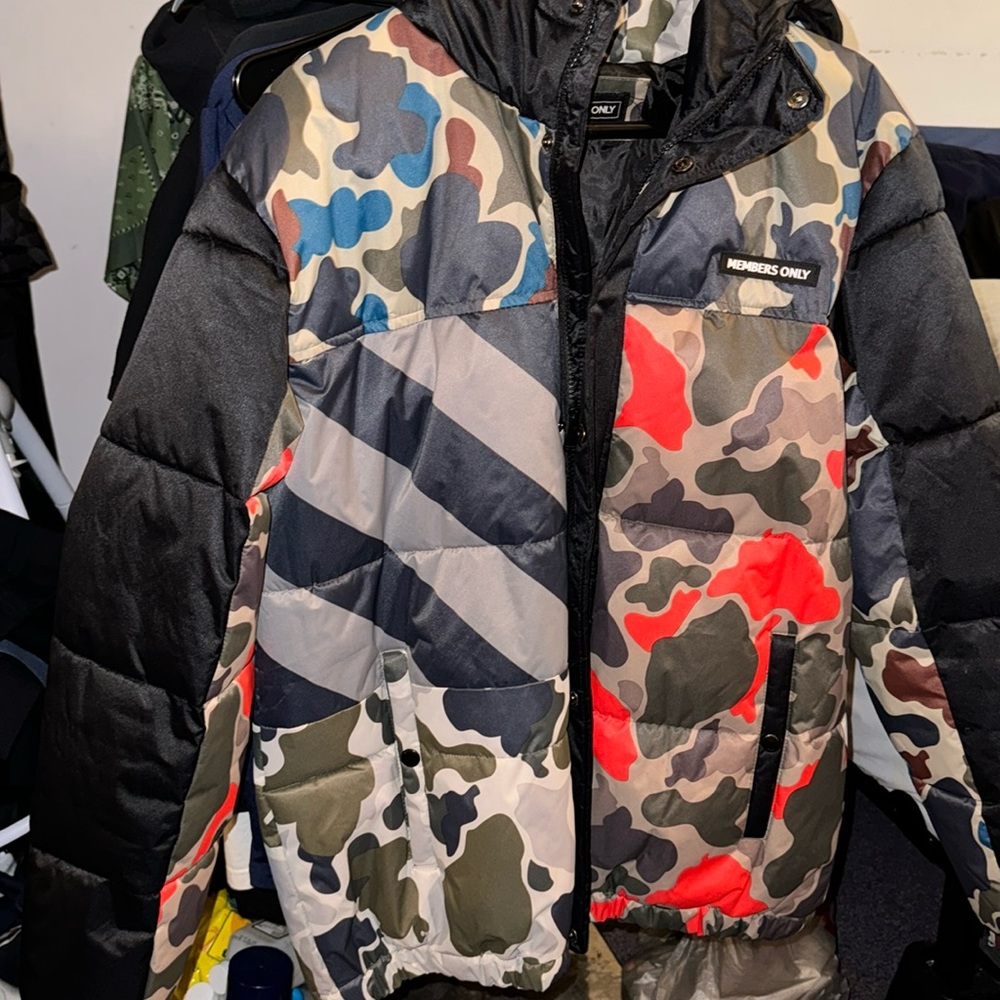 Member’s Only Mutli Camo jacket